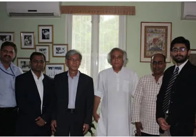 Buldana Urban Dr Sukesh Zamwar WITH JAYRAM RAMESH FOR RURAL DEVELOPEMENT